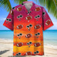 Football Palm Tree Hawaiian Shirt