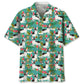 Hawaiian Shirt / Adults / S French Bulldog Hawaiian Beach Hawaiian Shirt