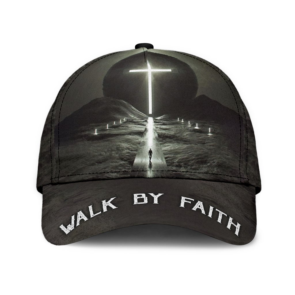 Walk By Faith Black Style – Classic Cap