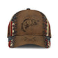 Fishing Leather American Flag – Classic Cap