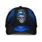 Thunder Blue Skull Storm Style – Classic Cap