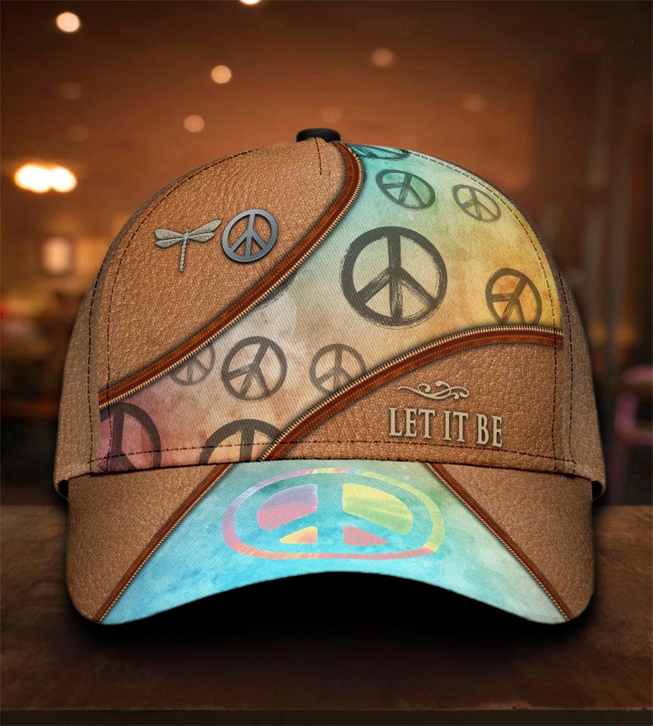 Hippie Let It Be Peace Style – Classic Cap