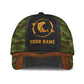 Custom Fishing Camouflage Personalized Name – Classic Cap