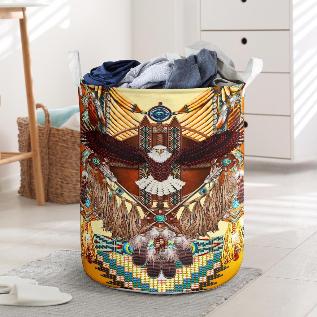 Native Americans Legend Life Limited 17 – Laundry Basket-Owls Matrix