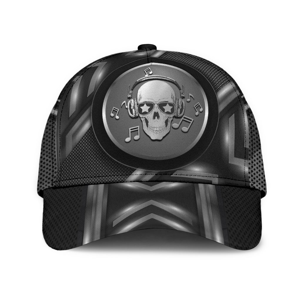 Skull Metal Music Vibes – Classic Cap