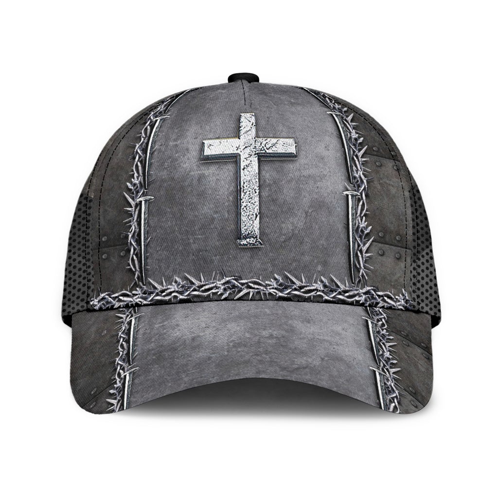 Faith Savior Silver Metal – Classic Cap