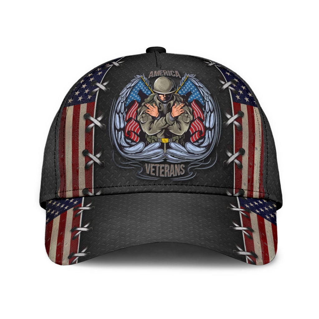 Proud American Soldier Veteran – Classic Cap