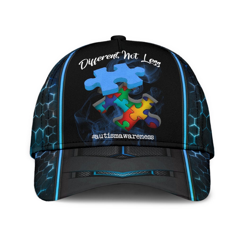 Autism Awareness Different Not Less Support – Classic Cap