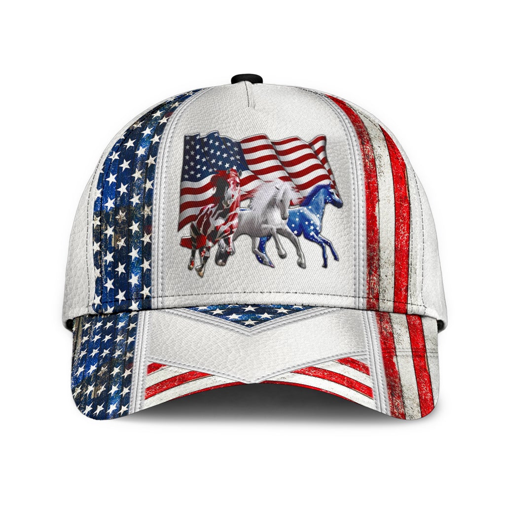 White American Horses Freedom Style – Classic Cap