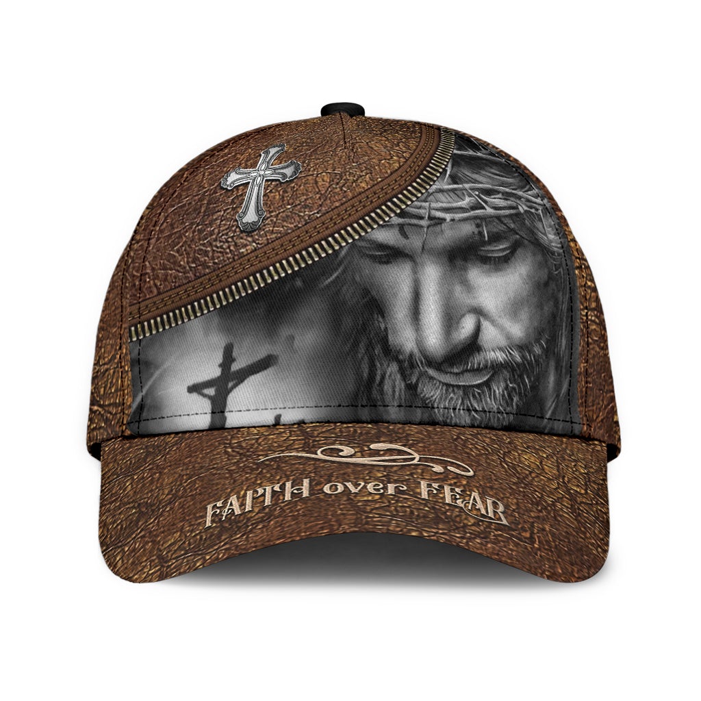 Faith Over Fear Message – Classic Cap