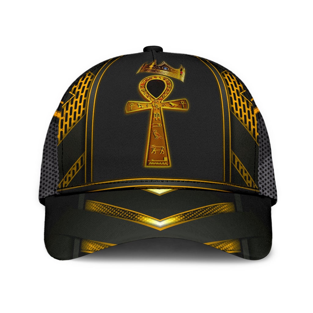 Ancient Egypt Ankh Symbol Style – Classic Cap