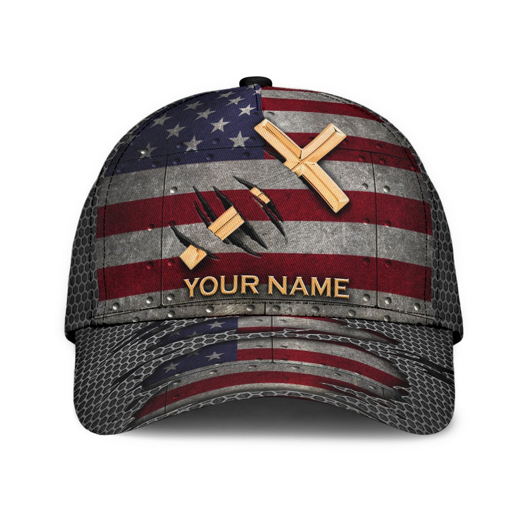 Custom Faith American Flag – Classic Cap