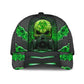 Green Skull Electric Pattern – Classic Cap
