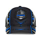 Police Blue Flag Carbon Pattern – Classic Cap