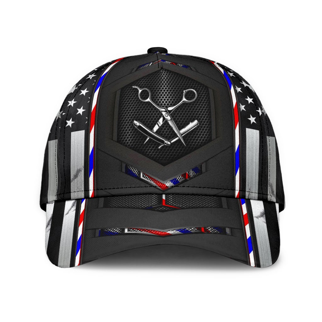 Barber Flag Carbon Professional Style – Classic Cap