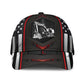 Excavator Red Flag Carbon – Classic Cap