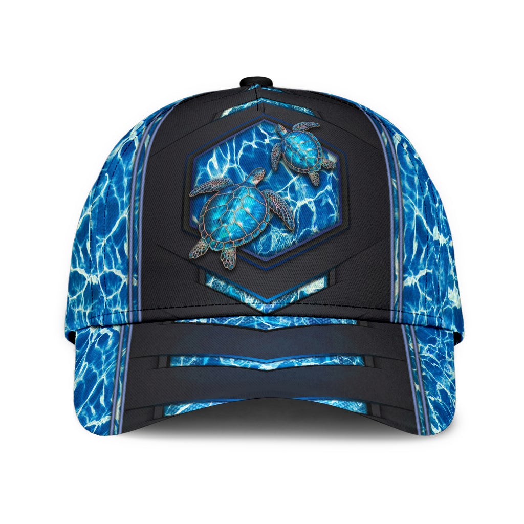 Turtle Lover Ocean Nature Style – Classic Cap