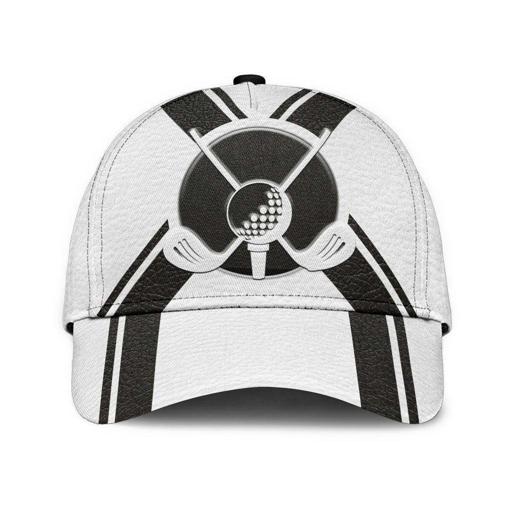 White Golf Sport Style – Classic Cap
