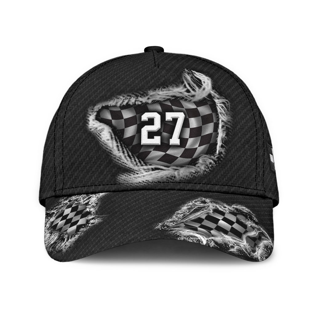 Custom Racing Personalized Number – Classic Cap