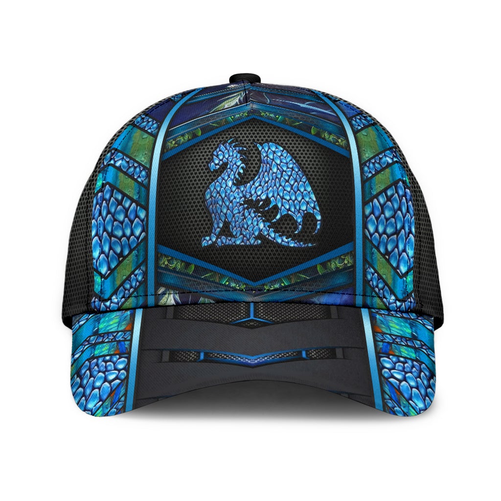 Flower Dragon Fantasy Nature Style – Classic Cap