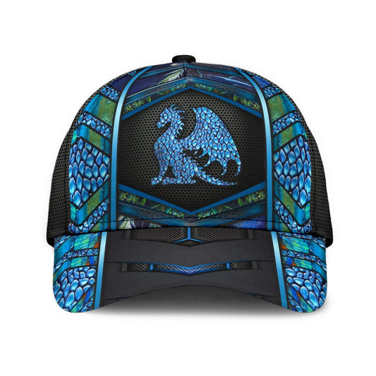 Flower Dragon Fantasy Nature Style – Classic Cap