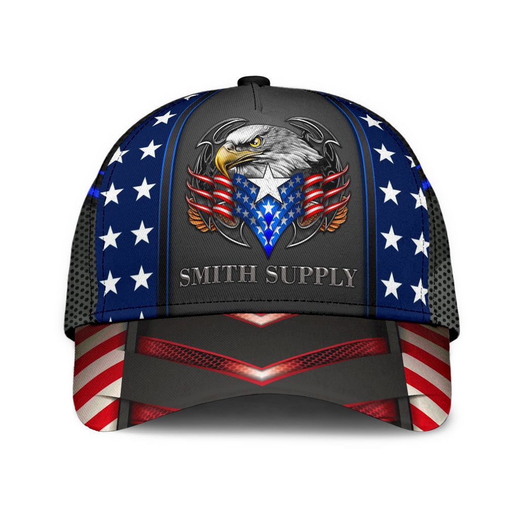 Smith Supply Eagle American Patriotic Style – Classic Cap