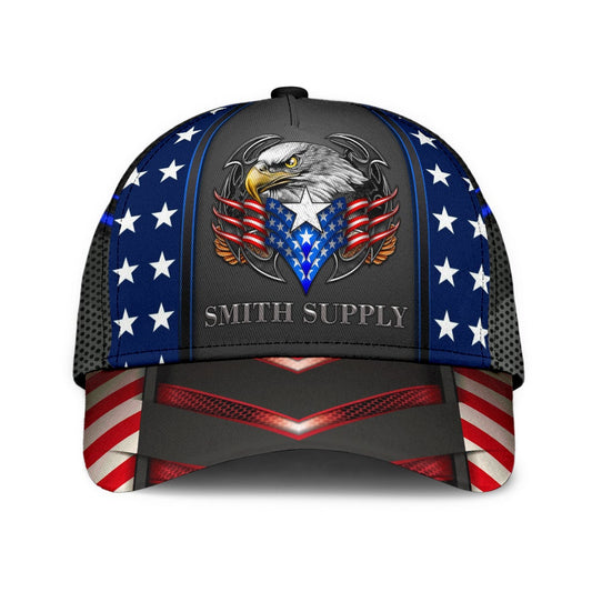 Smith Supply Eagle American Patriotic Style – Classic Cap