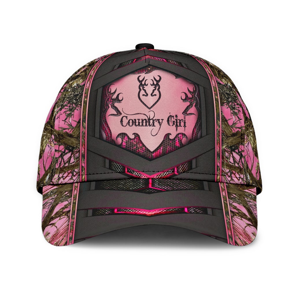 Hunting Deer Country Girl – Classic Cap