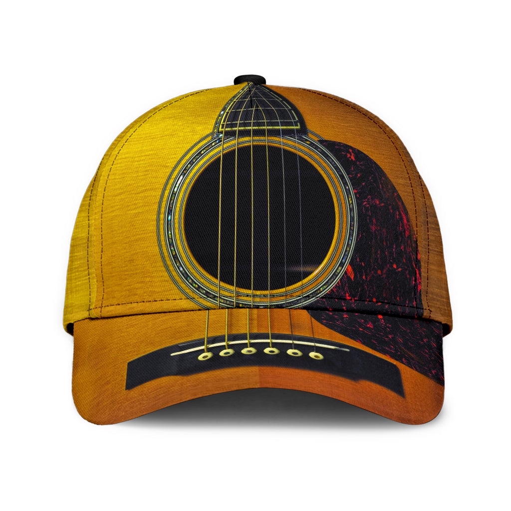 Guitar Gift Music Lover Style – Classic Cap