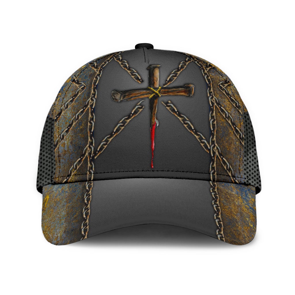 Faith Breaks Every Chain Cross – Classic Cap