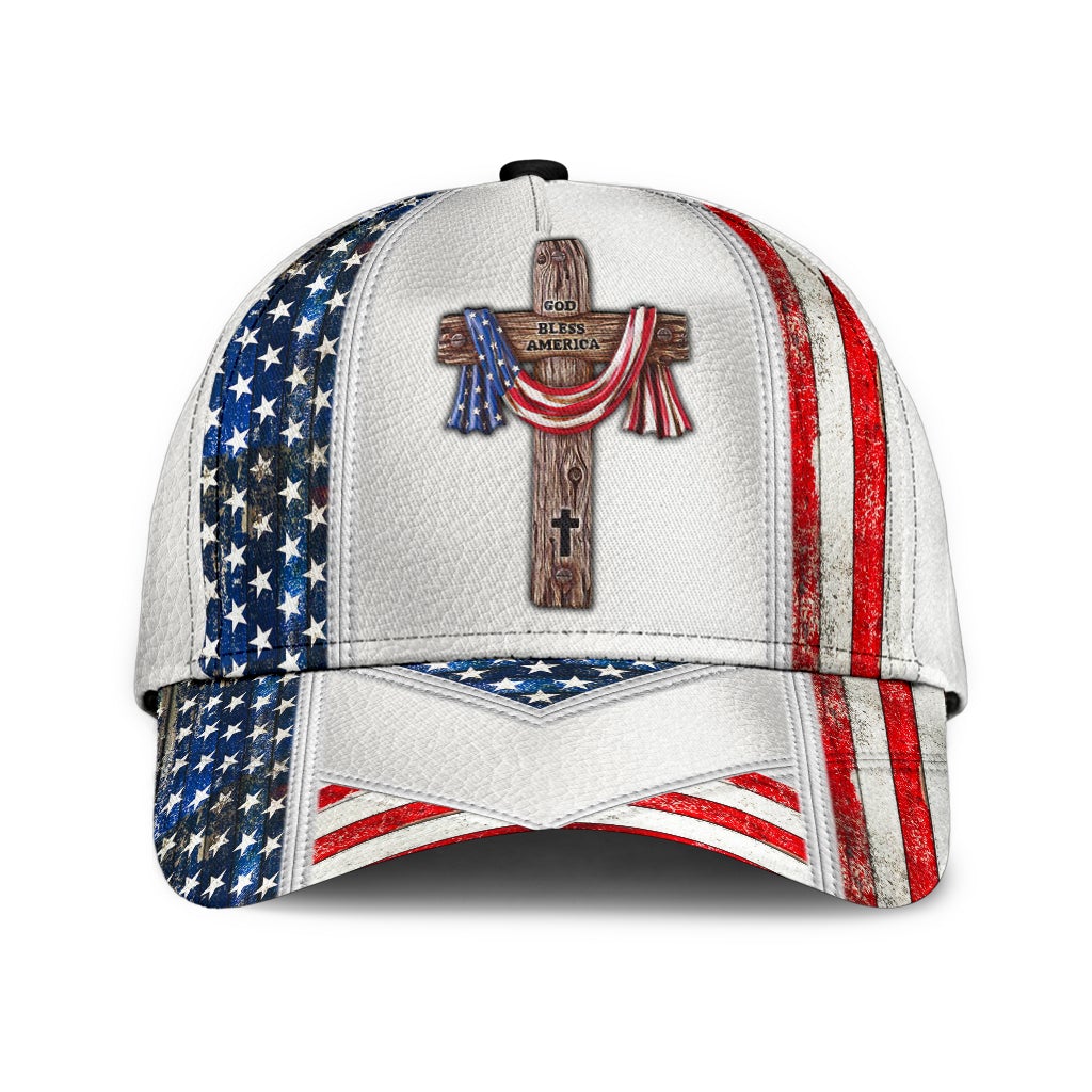 White God Bless America – Classic Cap