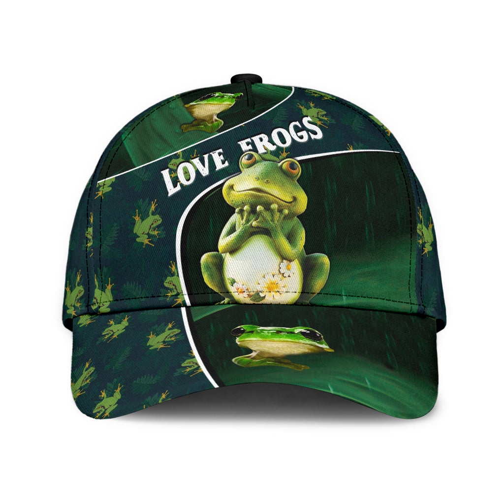 Love Frog Cute Nature Theme – Classic Cap