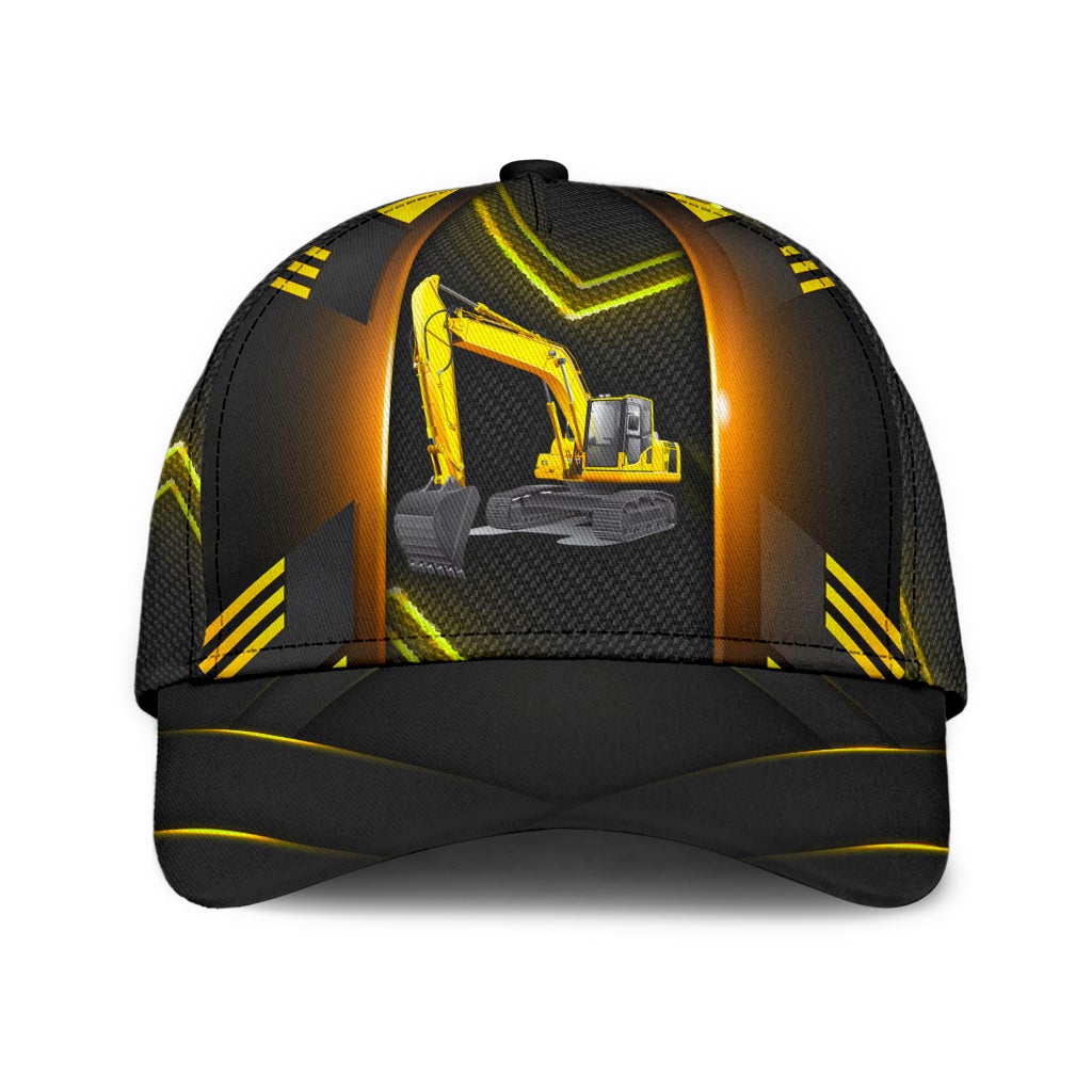 Cool Excavator Heavy Equipment Style – Classic Cap