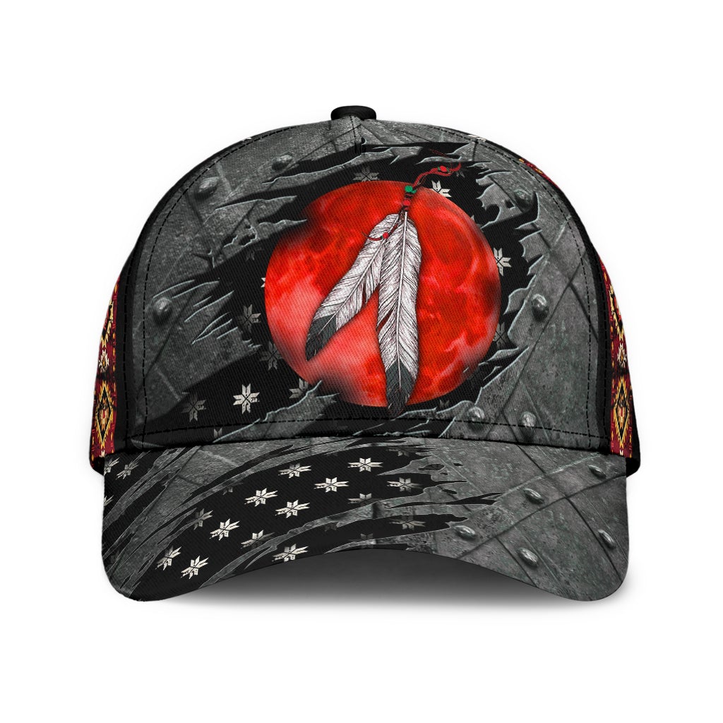 Never Underestimate Native Blood – Classic Cap