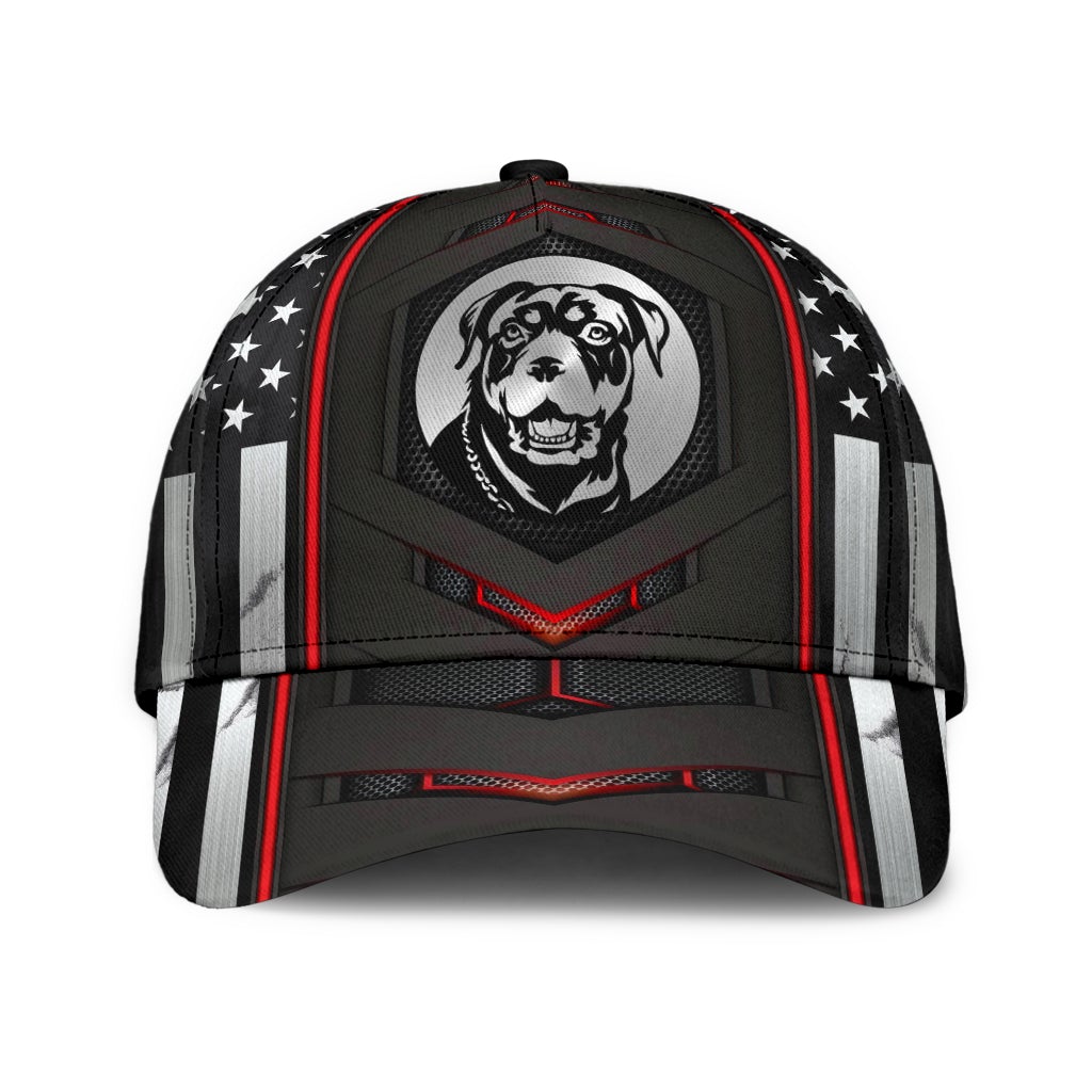 Rottweiler Red Flag Carbon – Classic Cap
