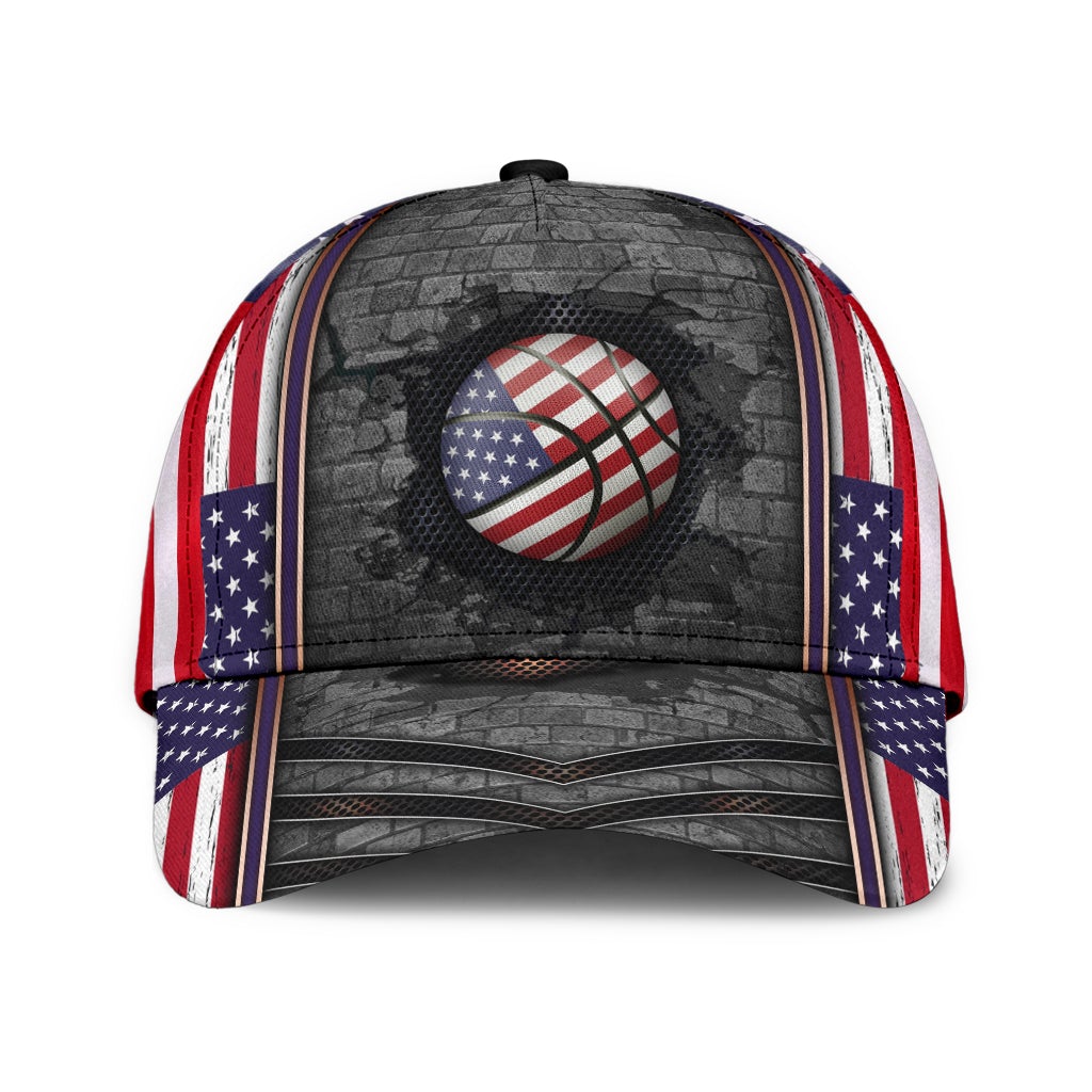 Basketball Wall Crack Pattern – Classic Cap