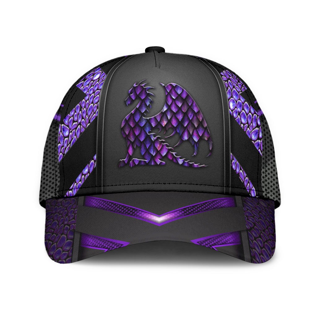 Dragon Purple Pattern Style – Classic Cap