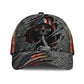 Skull American Flag Patriotic Style – Classic Cap
