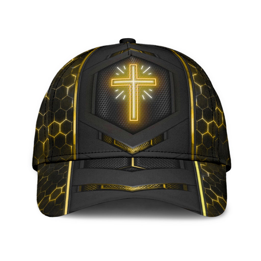 Jesus Neon Sign Faith Glow Style – Classic Cap