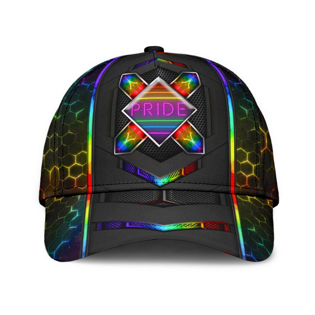 Pride Neon Pattern Vibes – Classic Cap