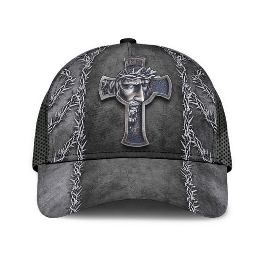 King Of The Jesus Cross Faith Style – Classic Cap