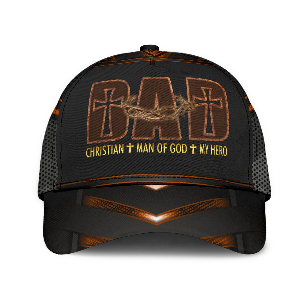 Faith Dad Man Of God – Classic Cap