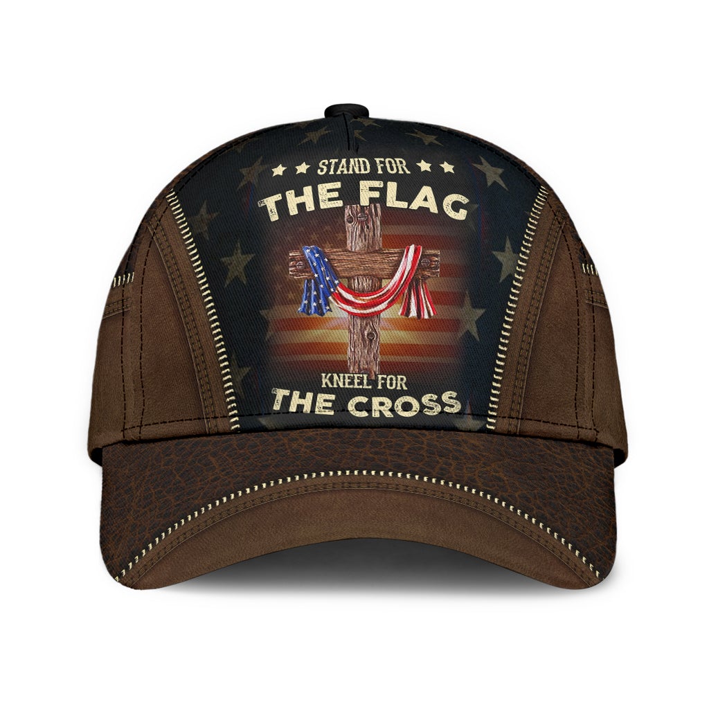 Stand For Flag Kneel For Cross – Classic Cap