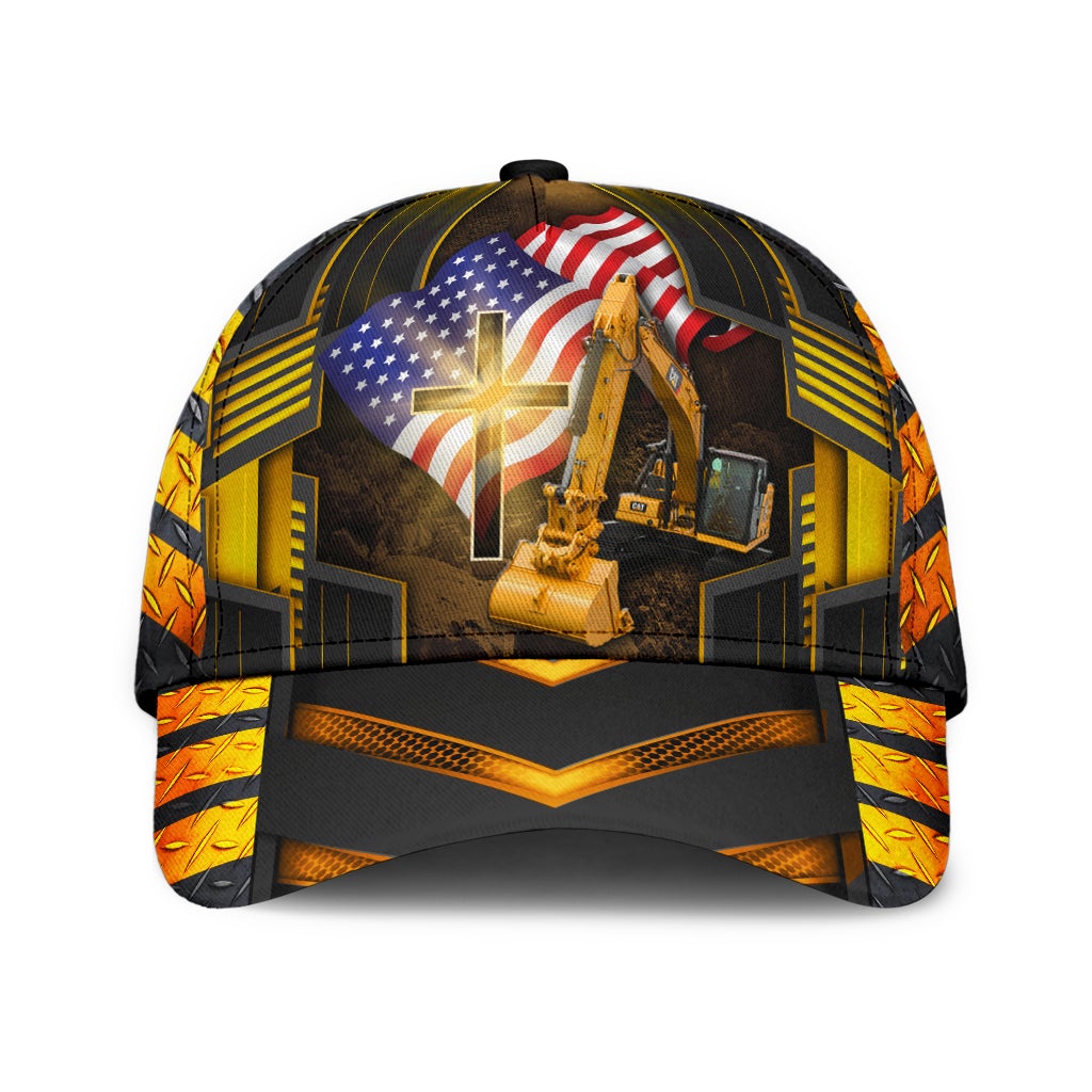 Faith American Flag Excavator – Classic Cap
