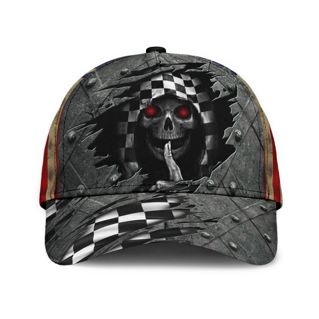 Crack Racing Skull Motorsport Style – Classic Cap