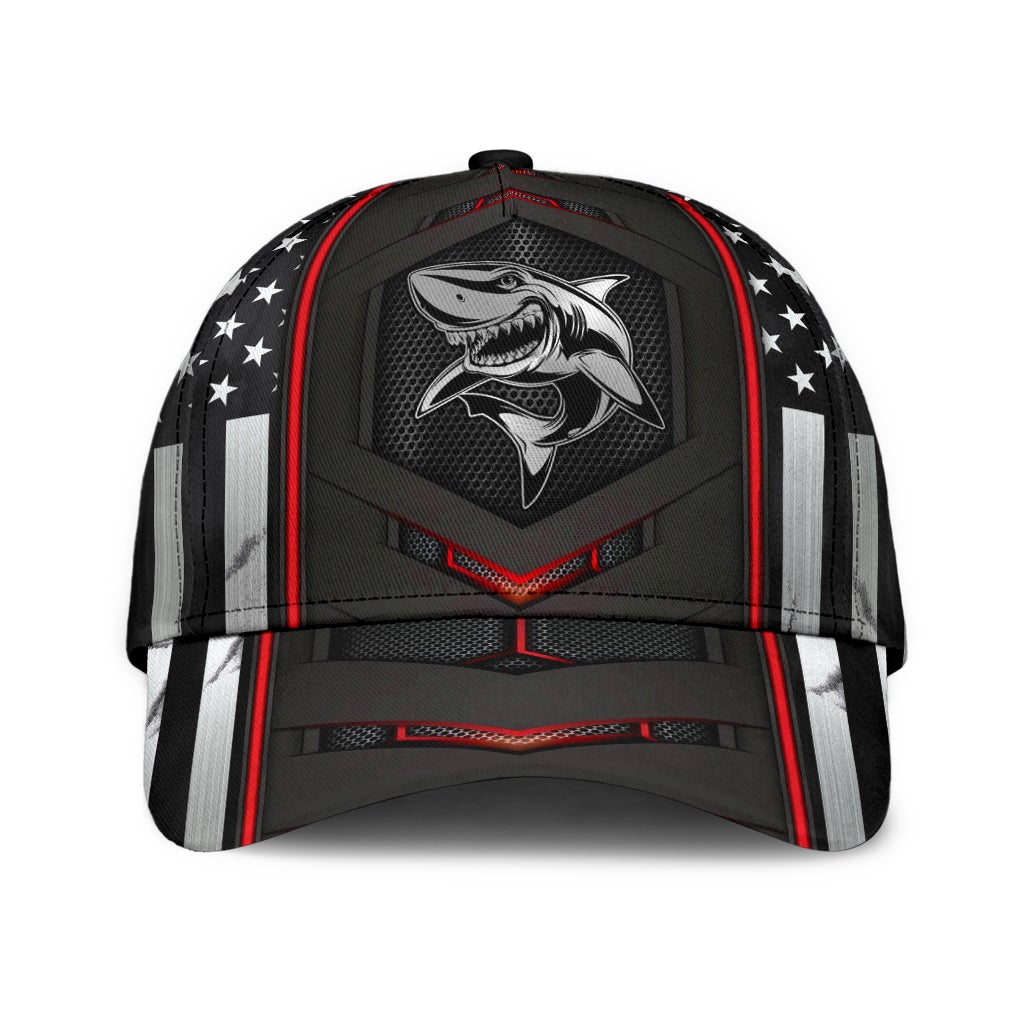 Shark Red Flag Carbon – Classic Cap
