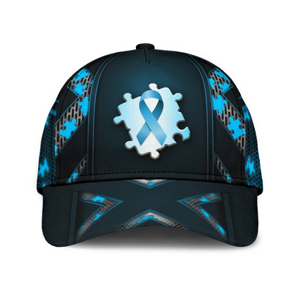 Autism Awareness Blue Support Style – Classic Cap