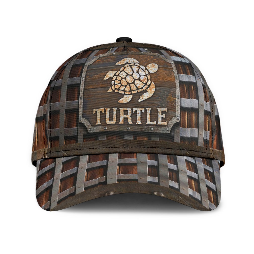 Turtle Metal Pattern Vibes – Classic Cap