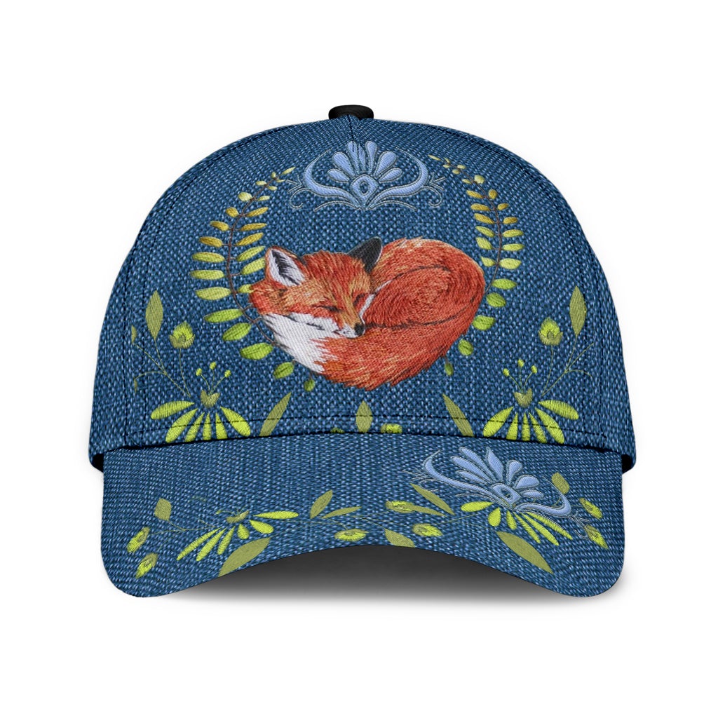 Fox Flower Nature Style – Classic Cap