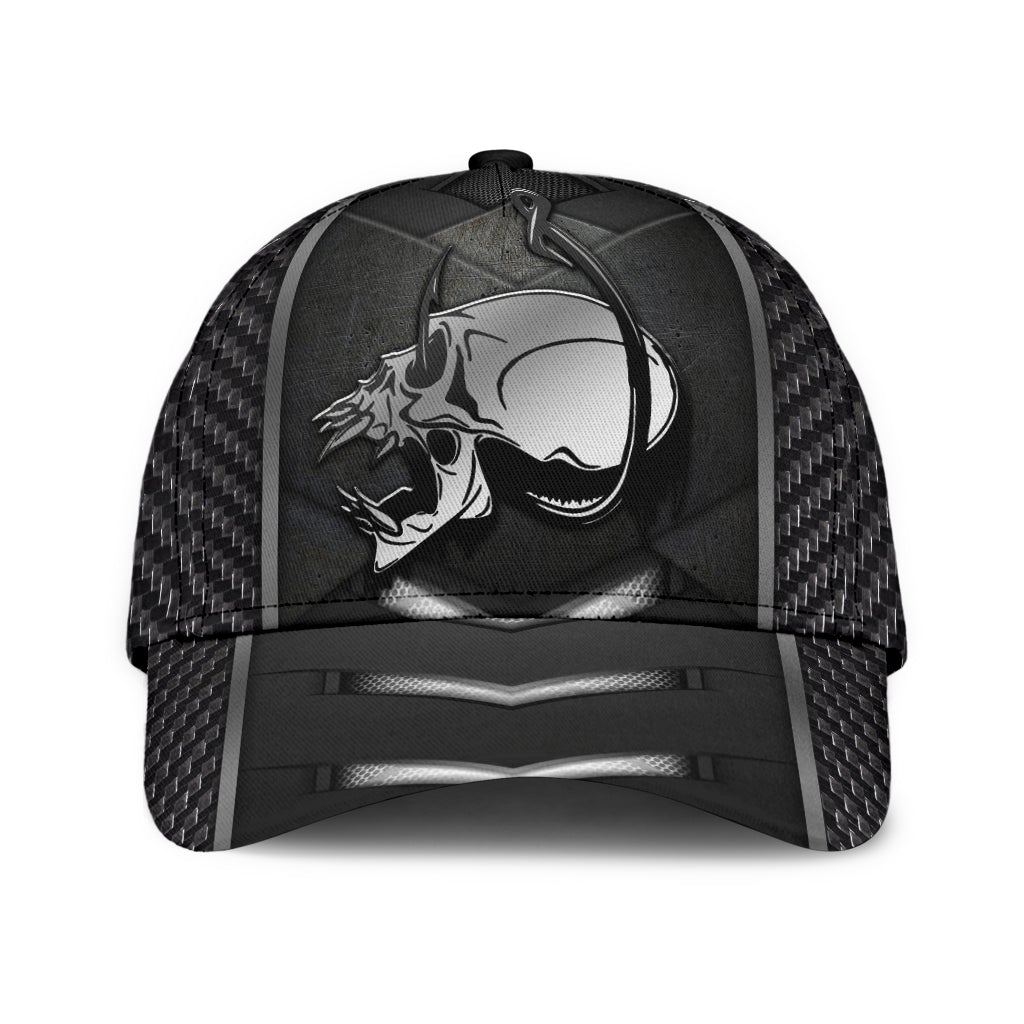 Metal Skull Fishing Hook – Classic Cap